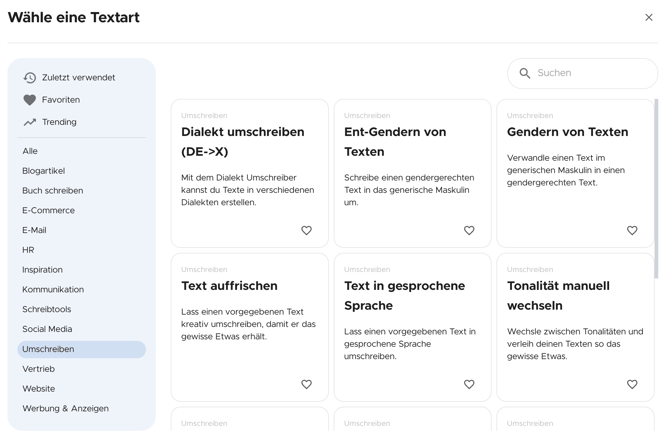 Prompt Bibliothek neuroflash