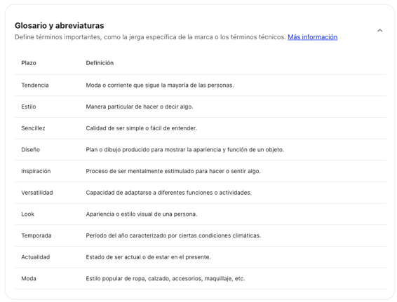 Glossary - fertig - ES